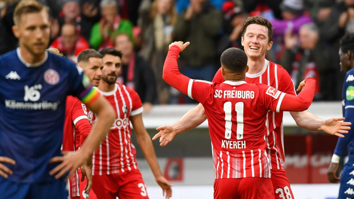 SC Freiburg vs Mainz 05: SC Freiburg áp đảo ngay từ đầu hiệp 1