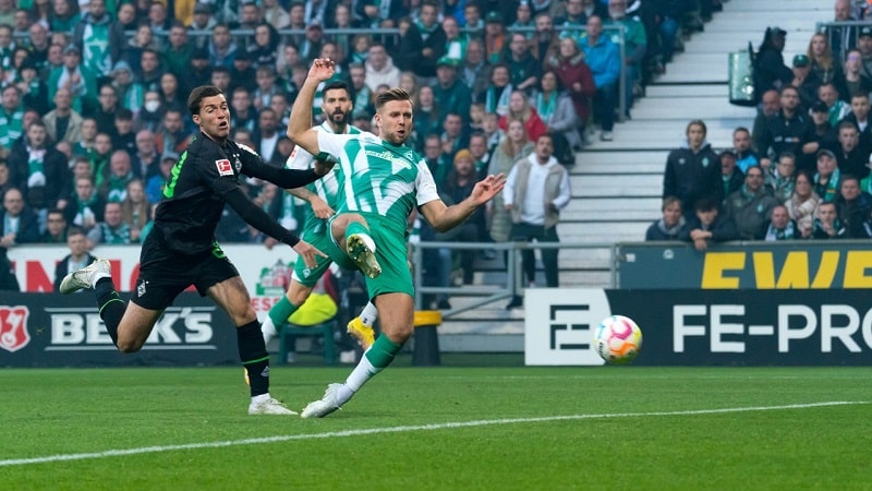 Trận đấu giữa Werder Bremen vs Borussia Mönchengladbach đã được bắt đầu 