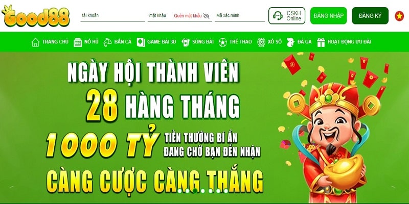 Trang chủ Good88 những giới thiệu thông tin sơ lược nhất